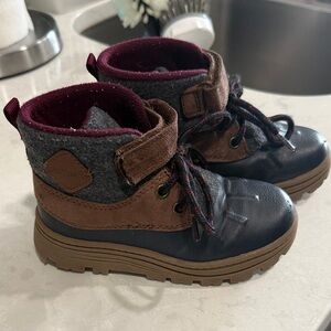 Carter's Kids Boots in Brown and Black